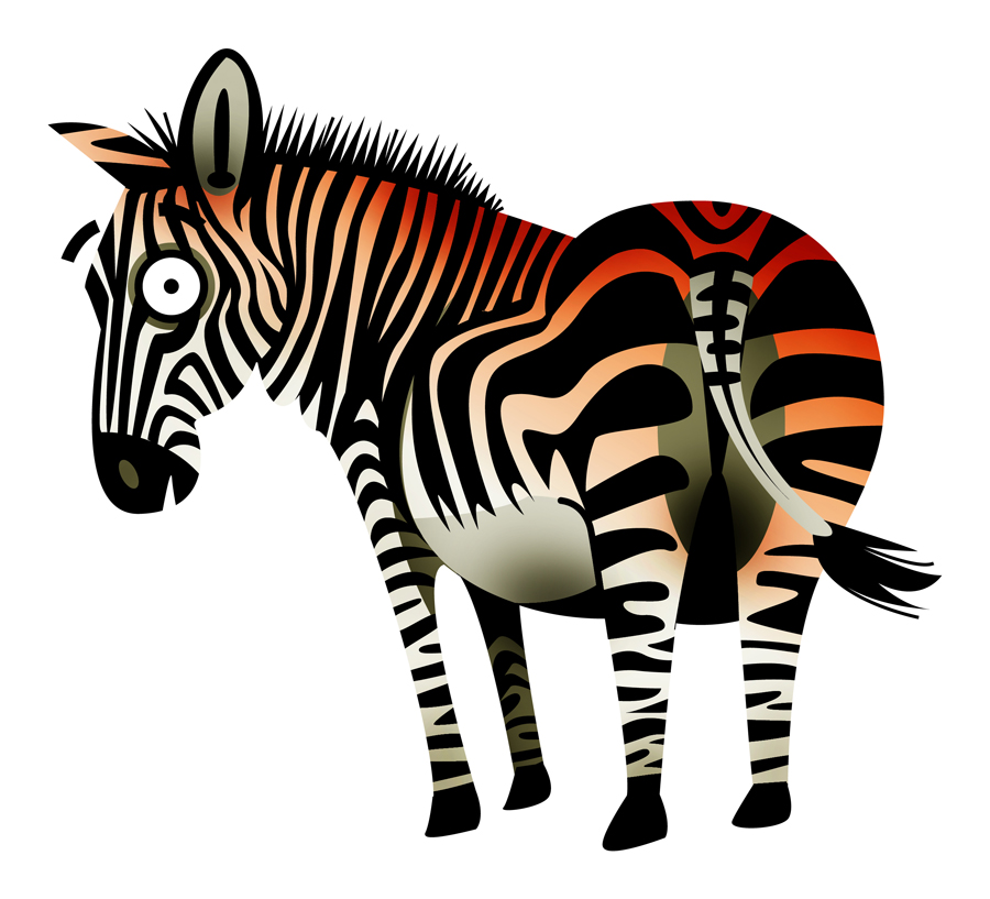 Illustration for Darlington-based marketing company Burnt Zebra.