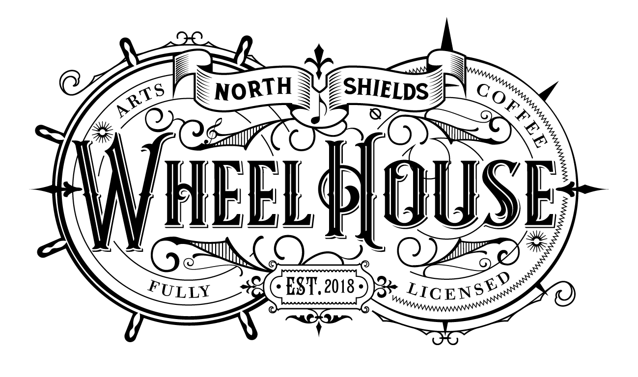 Logo design for North Shields venue 'Wheel House'